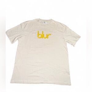 Blur Parklife Band T-Shirt Graphic Tee Double Sided Size L New
